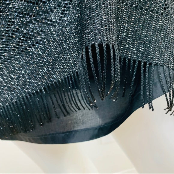 Giancarlo Ferrari / Black Silver Fringed Mini - Picture 6 of 6